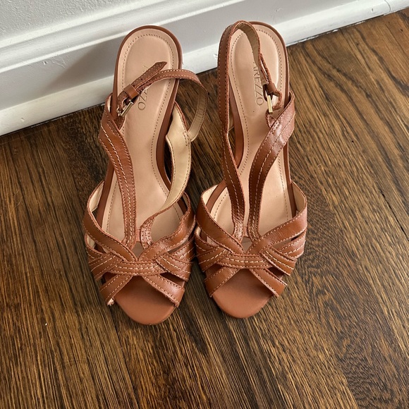 Arezzo Heel Sandals - Brown - Picture 3 of 6